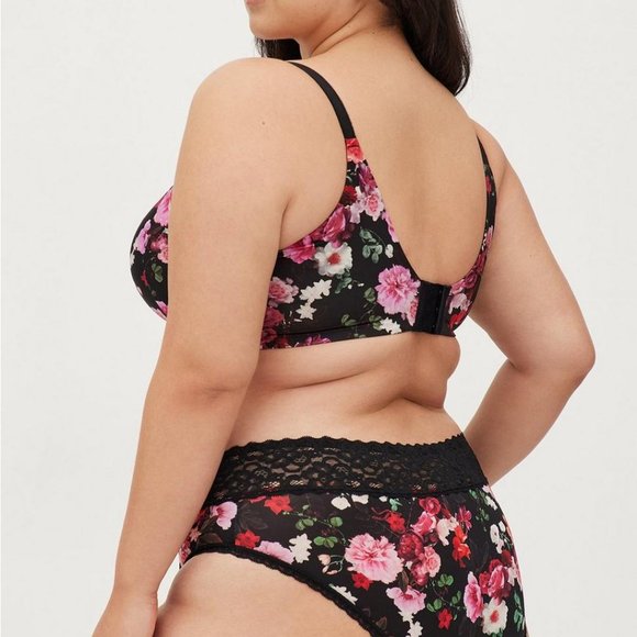 NWT Torrid 360 No Wire Floral Bra ~ 40C - Picture 4 of 6